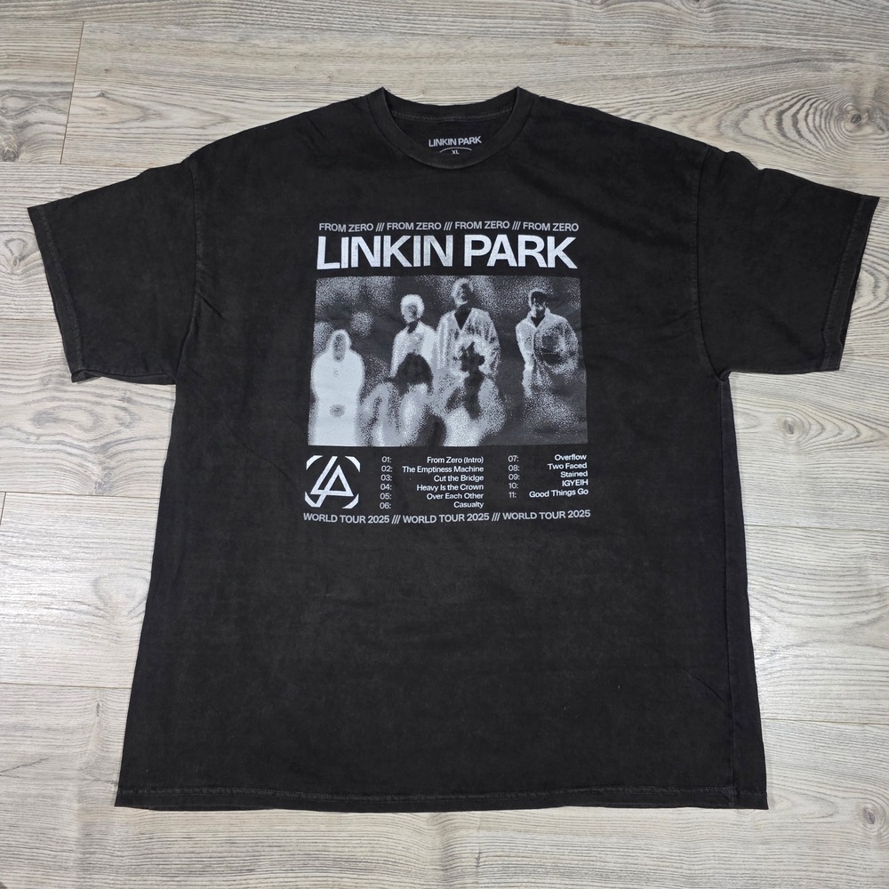 Linkin Park - From Zero 2025 Worlld Tour Tee - Men's/unisex Size XL